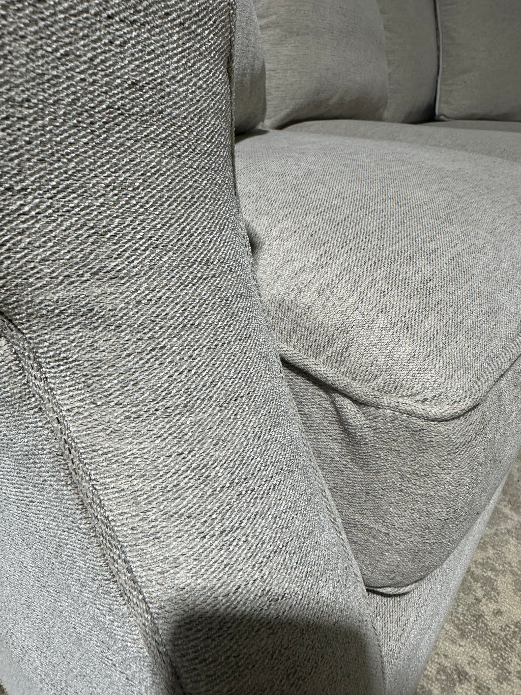 Arhaus Lansbury 143” 3 Piece U Shape Sectional in Performance Cushing Frost