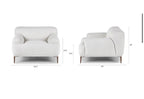 Article Abisko Abisko 42.5" Lounge Chair - Quartz White