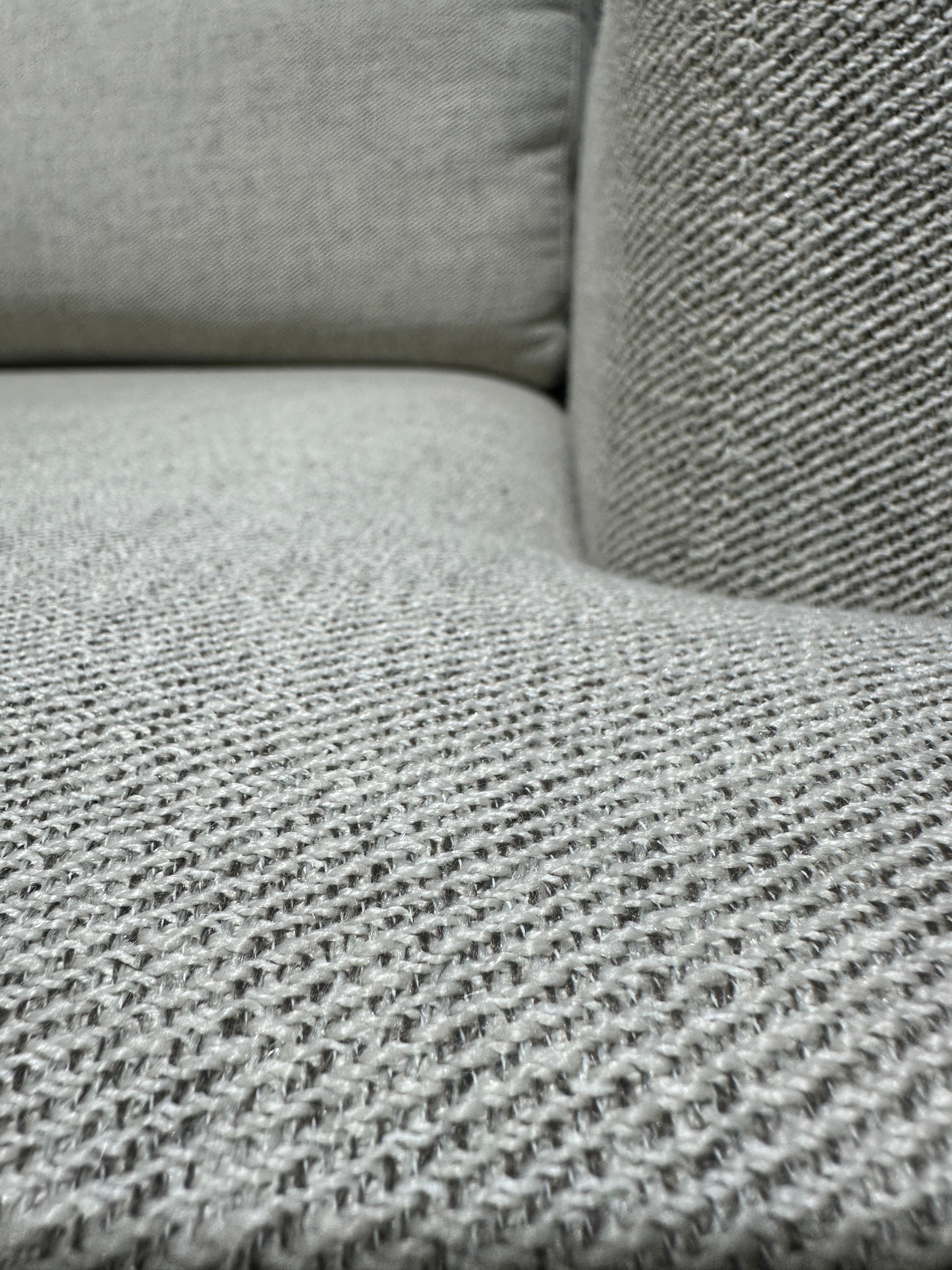 West Elm Andes 105” L-Shaped
Sectional Sofa with Ottoman in Gravel Twill