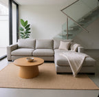 Room & Board Metro 120” Sofa Chaise Sectional in Tatum Gray