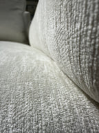 CB2 Crate & Barrel Camden 101" White Performance Fabric Sofa in Nomad Marshmallow