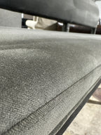 Four Hands Sara 70" Dining Bench in Washed Velvet Grey