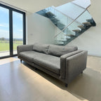 Room & Board Cade 101” Sofa, heavy down, blend cushions in Tepic Charcoal