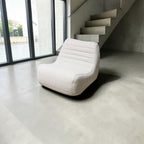 Big Joe Solvana Lounge Primary Chair in Outdoor Sunlit Cream