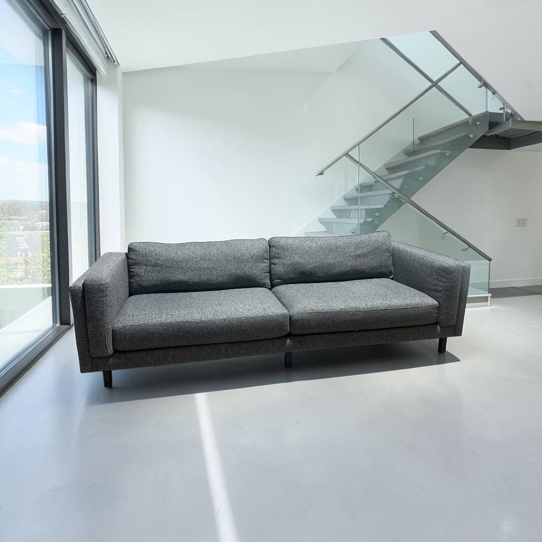 Room & Board Cade 101” Sofa in Tepic Charcoal – Heavy Down Blend Cushions
