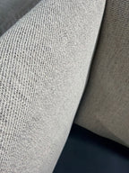 West Elm Henry 101” 2-Piece Chaise Sectional in Performance Twill Gravel