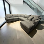 Room & Board York 136” 4 Piece Sleeper Sofa Chaise Sectional in Dawson