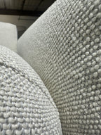Crate & Barrel Aris 106” 3-Piece L-Shaped Bench Sectional Sofa in Thrive Fabric in Quartz
Performance Textured Basket Weave