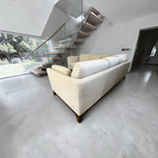 Article Ceni 88" 2 Piece L Shape Corner Sectional Sofa in Chalk