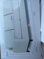 Room & Board Stevens 91” and 81” Sofas in Sumner Cadet
