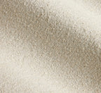 Arhaus Kirsten 2 x Counter Stools in Nomad Snow and brushed gold metal