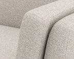 Article Ceni 88" 2 Piece L Shape Corner Sectional Sofa in Chalk