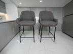 Room & Board Counter Stools in Tepic Charcoal