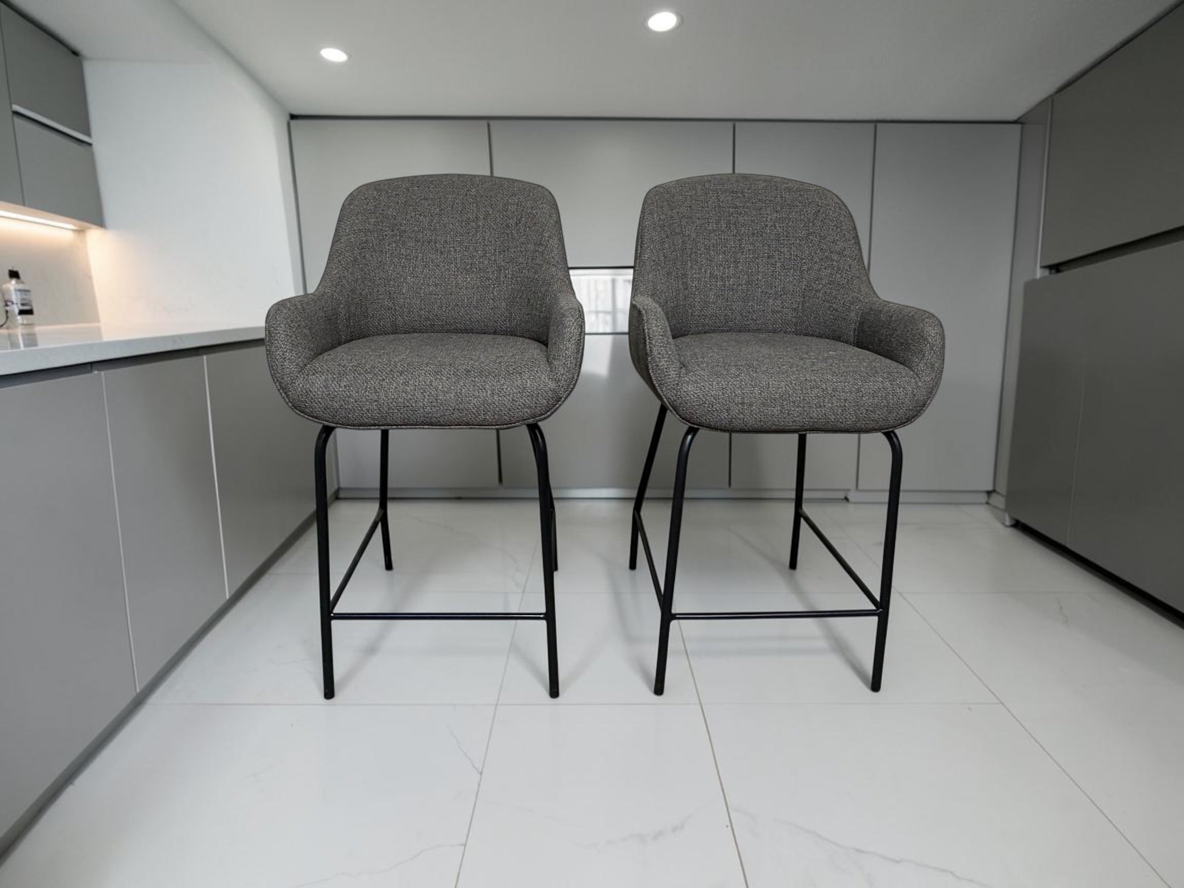 Room & Board Counter Stools in Tepic Charcoal