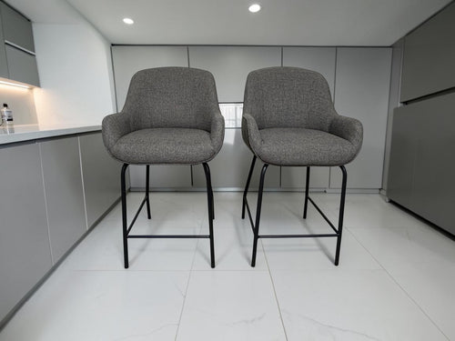 Room & Board Counter Stools in Tepic Charcoal