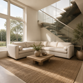 Crate & Barrel Aris 106” 3-Piece L-Shaped Bench Sectional Sofa in Thrive Fabric in Quartz
Performance Textured Basket Weave