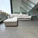 West Elm Harris 106” 2 Piece 
L-Shaped Sectional in Heathered Tweed
