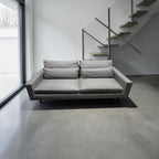 West Elm Harmony 92” Sofa, XL Deep in Eco Weave Pewter