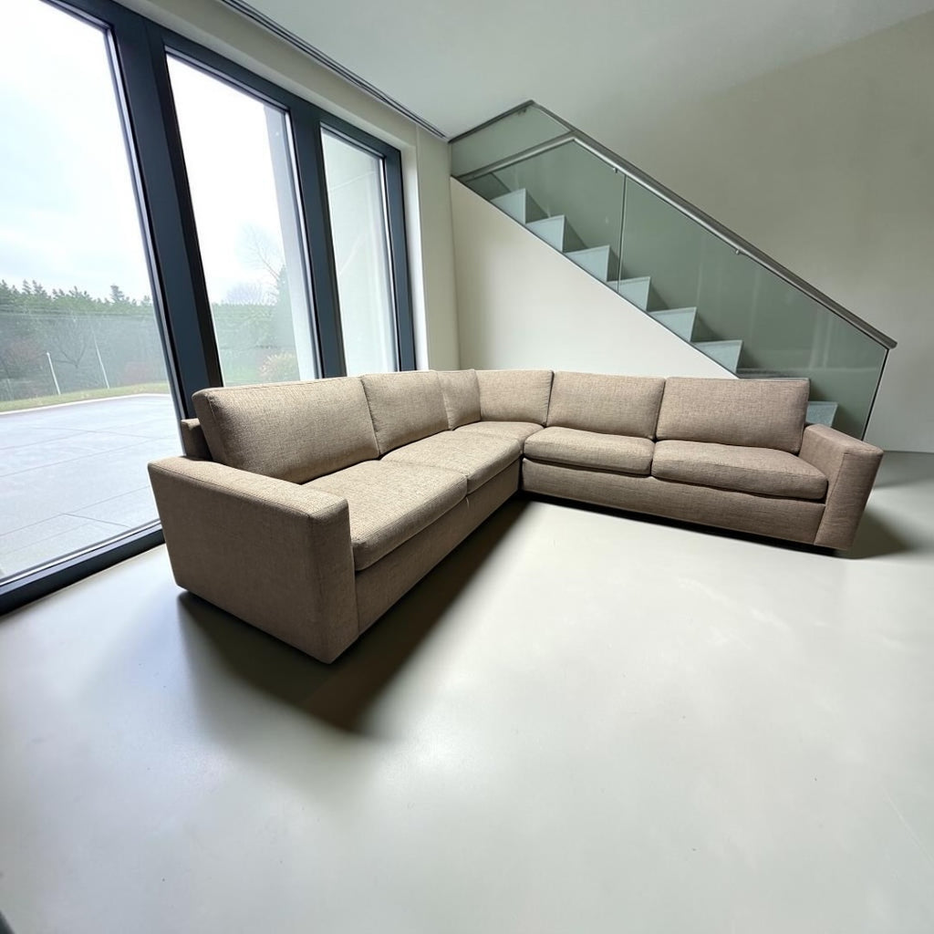 Room & Board Taft 113" 3 Piece L Shape Sectional in Tatum Stone