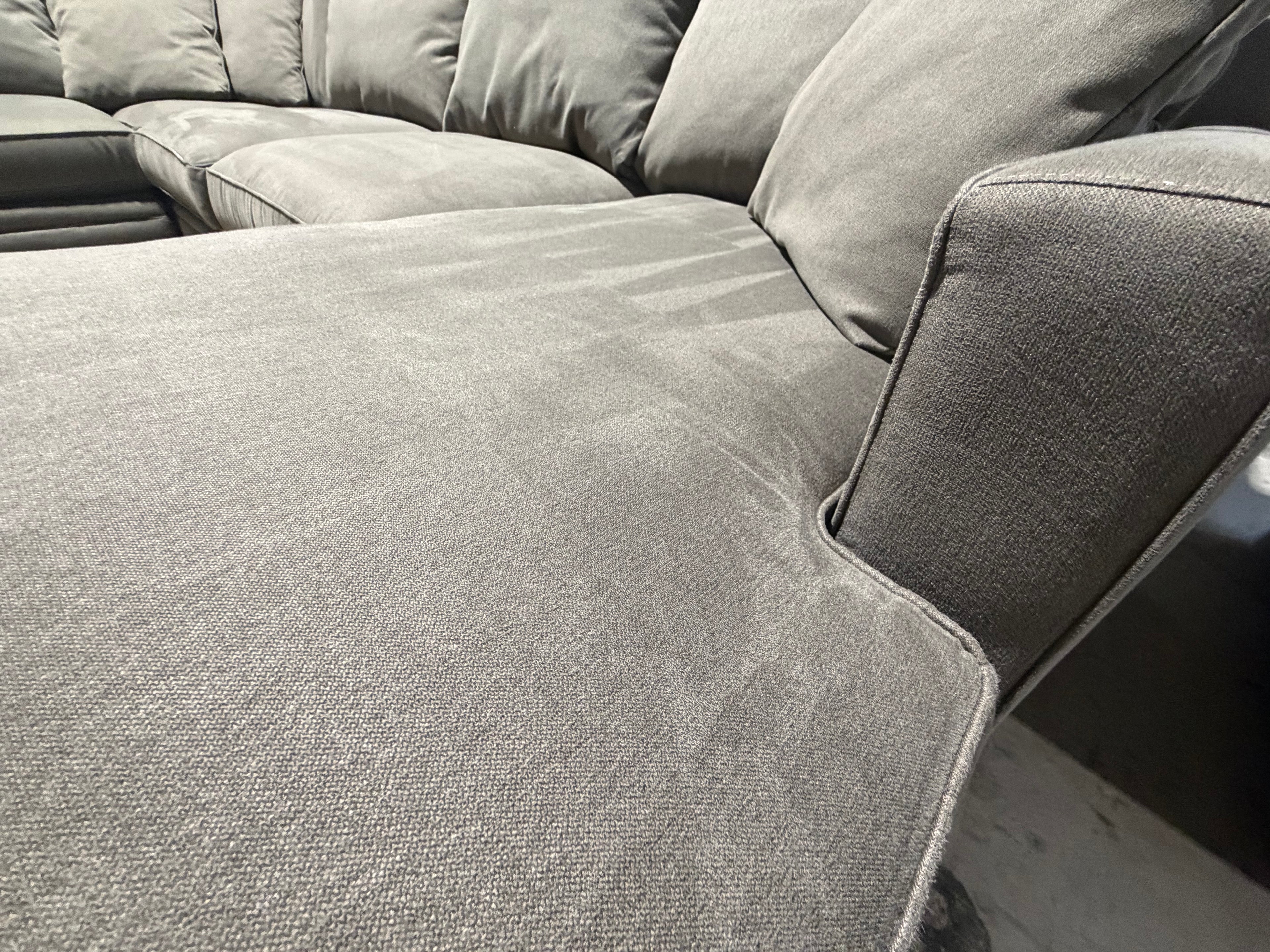 Room & Board York 136” 4 Piece Sleeper Sofa Chaise Sectional in Dawson