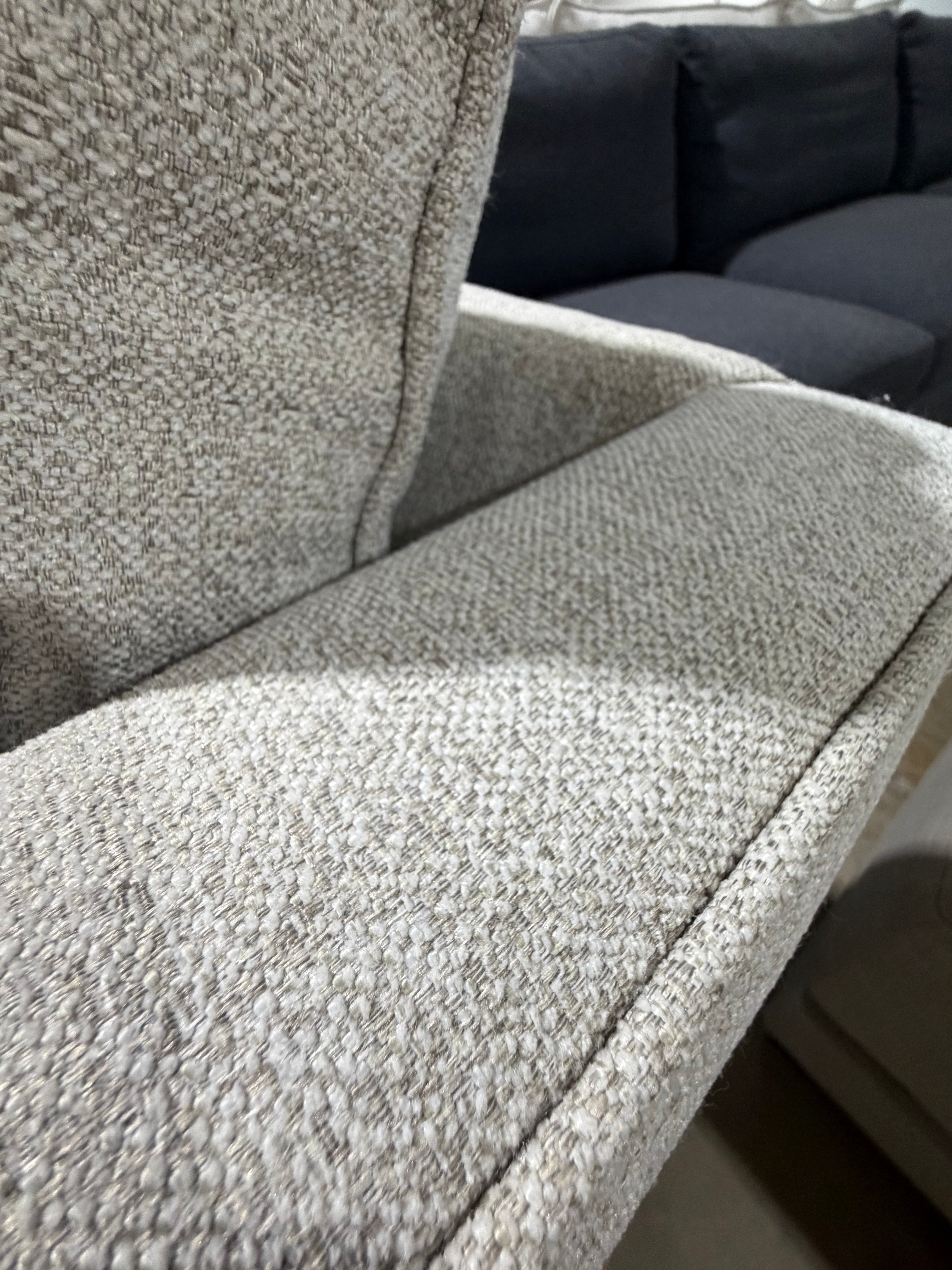 West Elm Harris 106” 2 Piece 
L-Shaped Sectional in Heathered Tweed