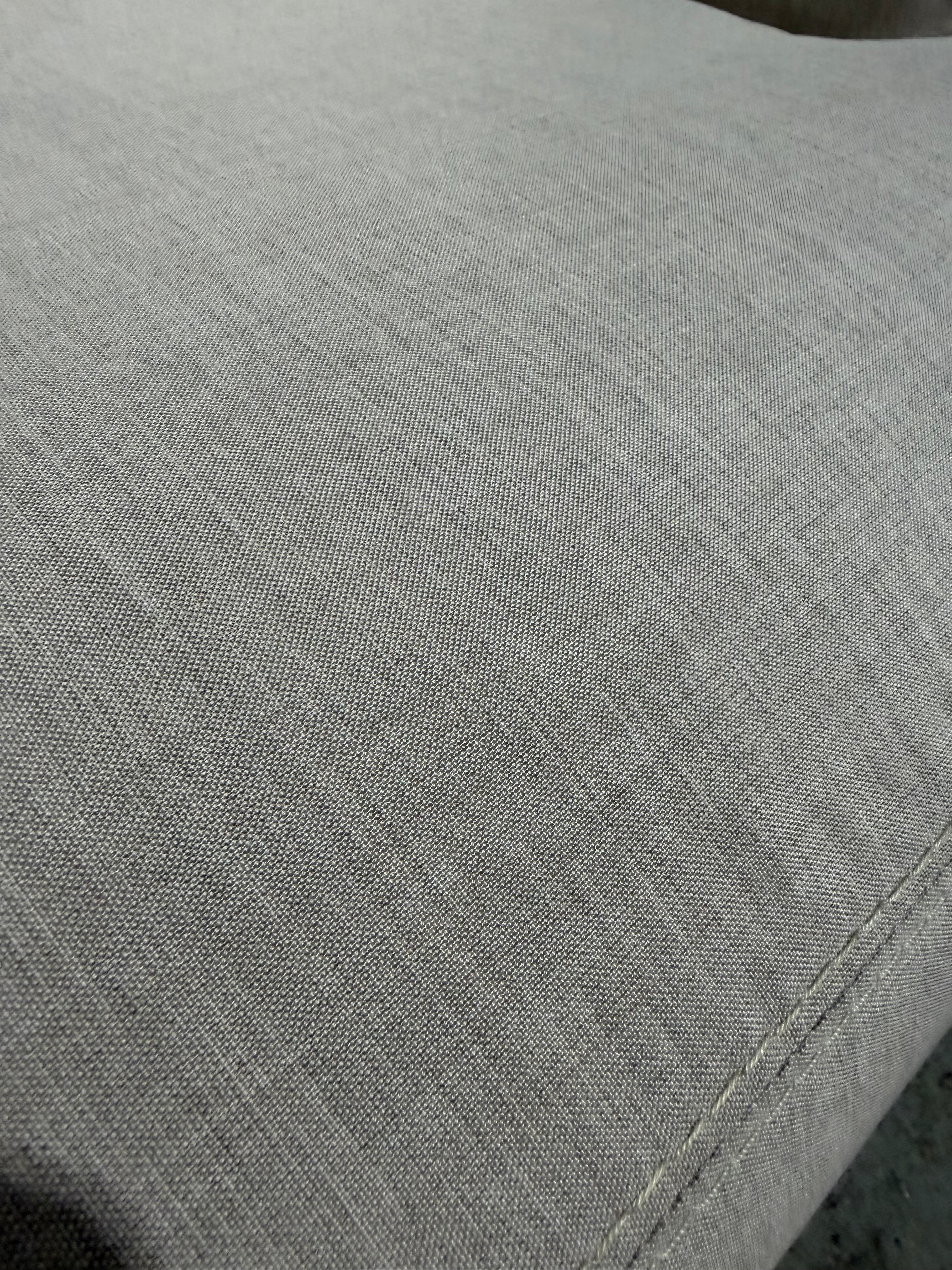 Arhaus Slipcovered Helena 122” 2 Piece Sofa Chaise Sectional in Natural Coastal Linen.