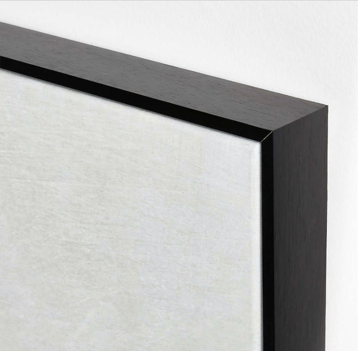 Crate & Barrel Composition of Neutrals" Reproduction 75"x55" Framed Wall Art Print