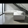 Arhaus Kipton 129” Slim Arm 3 Piece Corner Sectional Sofa in Nomad Snow
