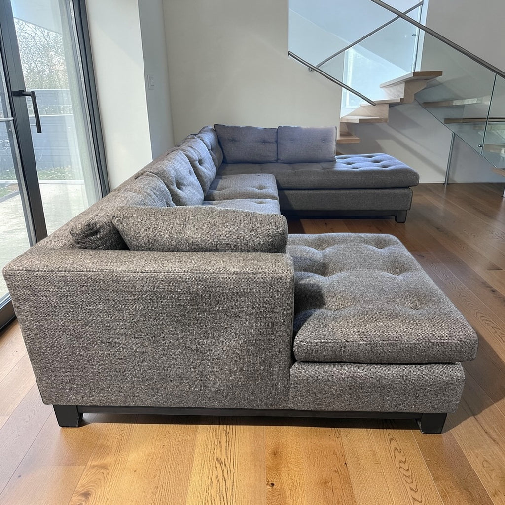 Arhaus Bryden 3 Piece Daybed Sofa Sectional
