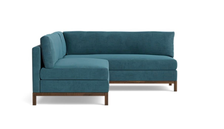 Joybird Arwen Corner L Shape 2 Piece Sectional in performance Royale in Pantone