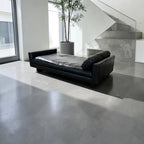 Room & Board Pierson 79” Leather Daybed, Down Blend in Onyx Leather