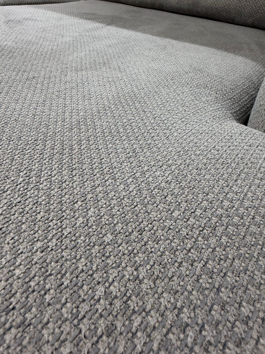 Crate & Barrel Peyton 123" 2-Piece Sectional Sofa with Right-Arm Chaise in Macey Cashmere
