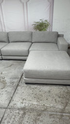 Room & Board 120” Mira Modular 4 Piece Sectional Sofa in Performance Gino Oatmeal