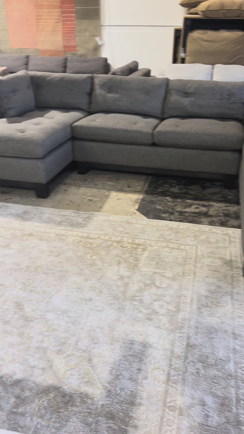 Arhaus Bryden 3 Piece Daybed Sofa Sectional