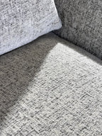 Arhaus Kipton U shape Slim Arm 3 Piece U Shape Sofa Chaise Sectional with Heavy Down Blend Cushions in Nomad Snow
